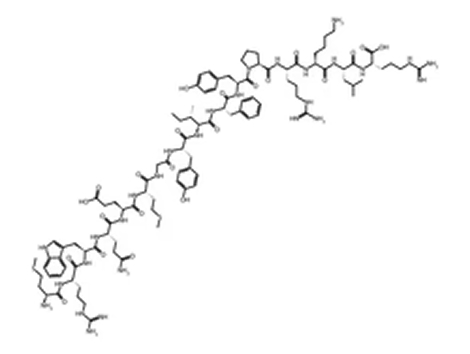 Chemical structure of a complex organic molecule.